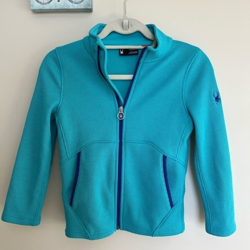 Spyder Endure Jacket Girls Medium Turquoise